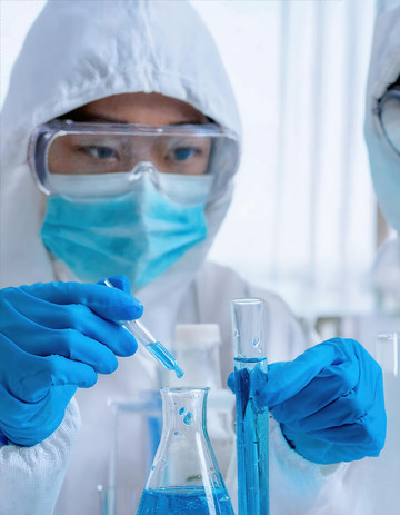 科研人员的实验操作流程