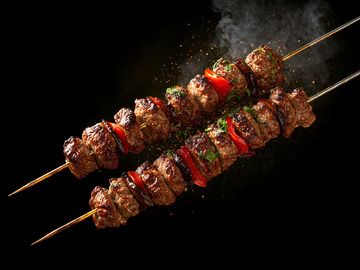 美食烧烤烤肉摄影
