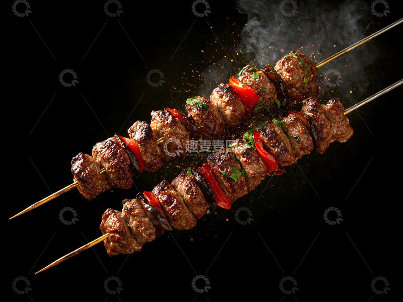 高清大图下载【趣麦麦图】美食烧烤烤肉摄影