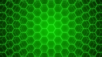 蜂巢网格科技企业活动绿色背景