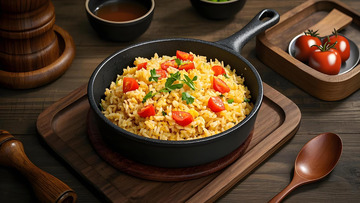 炒饭美食摄影图