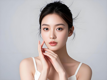 美容美妆SPA模特人物摄影图4