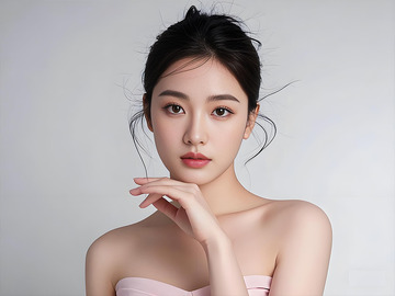 美容美妆SPA模特人物摄影图3