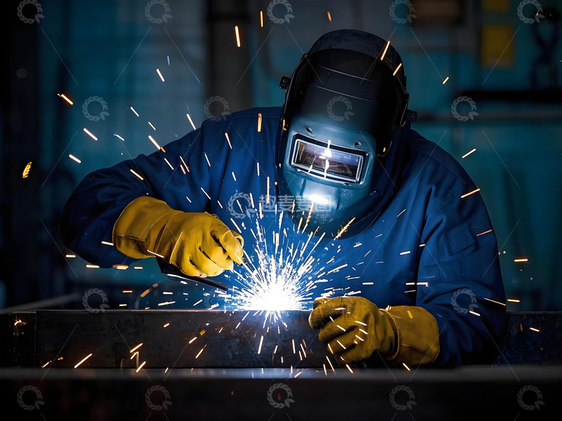 高清大图下载【趣麦麦图】工人电焊工人物摄影图4