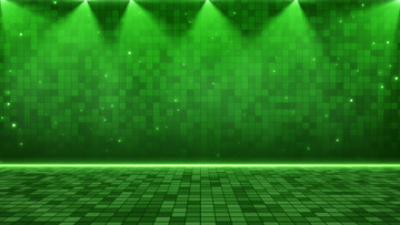 舞台晚会年会颁奖绿色背景