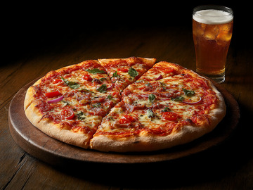 创意西餐美食披萨摄影