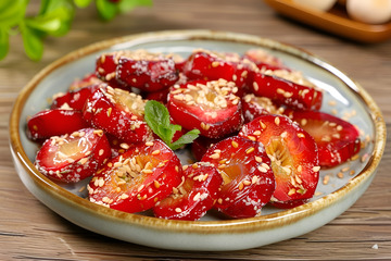 芝麻糖浆山楂片