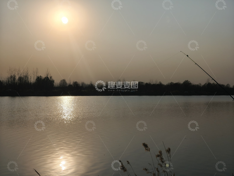 高清大图下载【趣麦麦图】-湿地公园河流