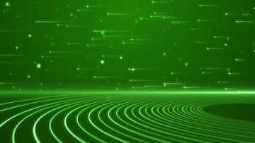 绿色晚会舞台背景