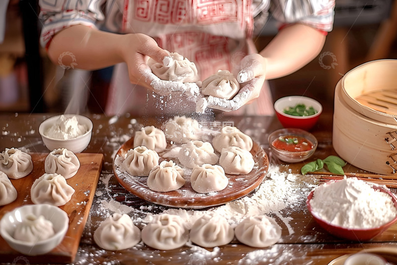 高清大图下载【趣麦麦图】包包子的人物摄影