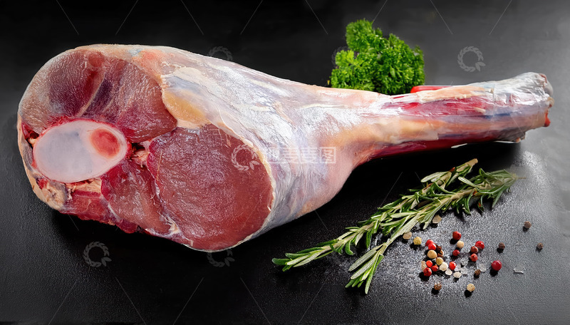 高清大图下载【趣麦麦图】羊腿肉