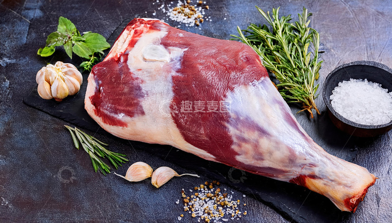 高清大图下载【趣麦麦图】羊腿肉3