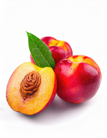 油桃的新鲜质感魅力