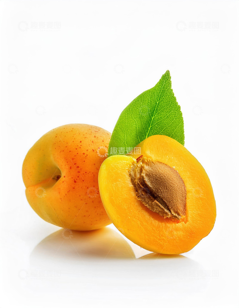 高清大图下载【趣麦麦图】杏子种植的丰收成果