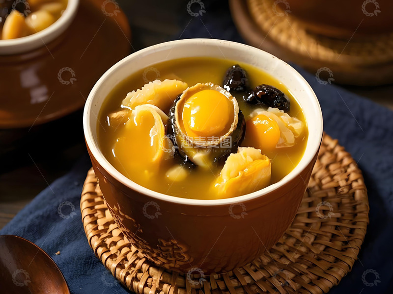 高清大图下载【趣麦麦图】佛跳墙美食摄影图7