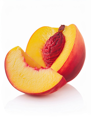 油桃的果皮斑点奥秘