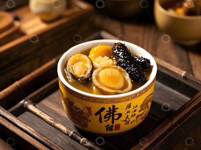 高清大图下载【趣麦麦图】佛跳墙美食摄影图1