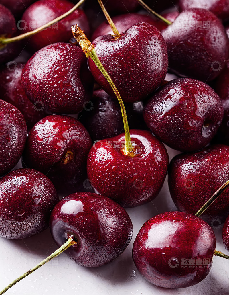 高清大图下载【趣麦麦图】充满食欲的樱桃