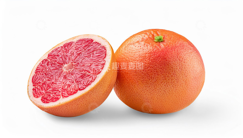 高清大图下载【趣麦麦图】一个半红肉柚子1