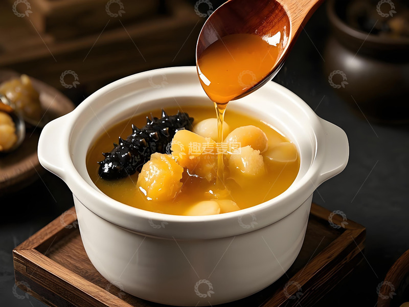 高清大图下载【趣麦麦图】佛跳墙美食摄影图