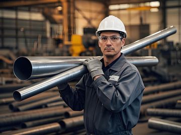 工厂工人摄影图