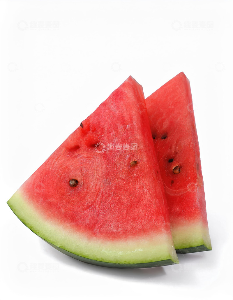 高清大图下载【趣麦麦图】两片西瓜