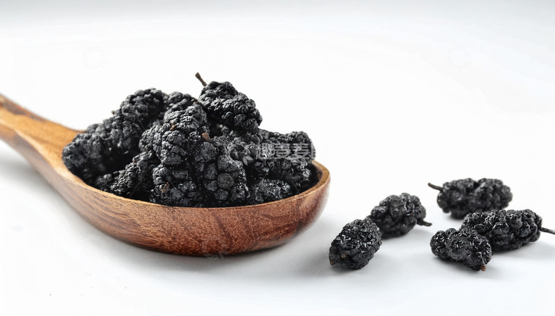 高清大图下载【趣麦麦图】干桑葚制作的果实趣味