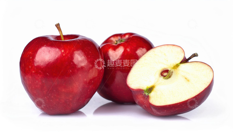 蛇果的果实组合构图