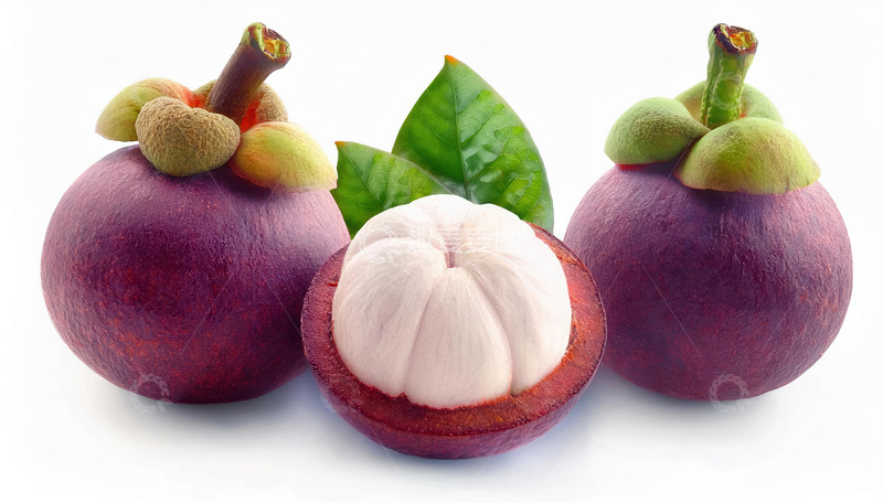 高清大图下载【趣麦麦图】山竹的果实形状造型