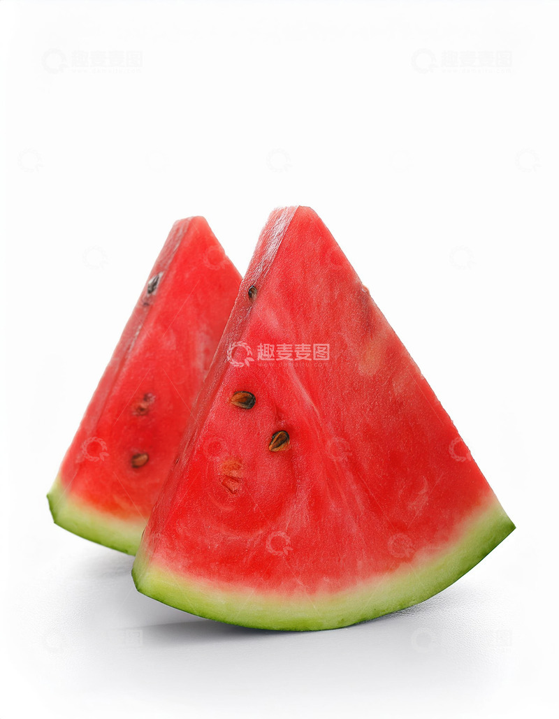 高清大图下载【趣麦麦图】两芽西瓜
