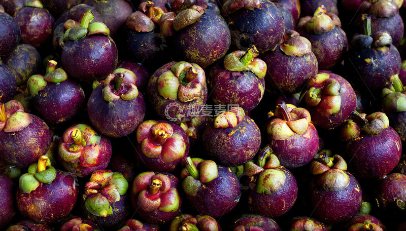 高清大图下载【趣麦麦图】水果销售的山竹魅力