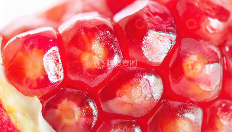 高清大图下载【趣麦麦图】石榴籽的果实精华聚焦