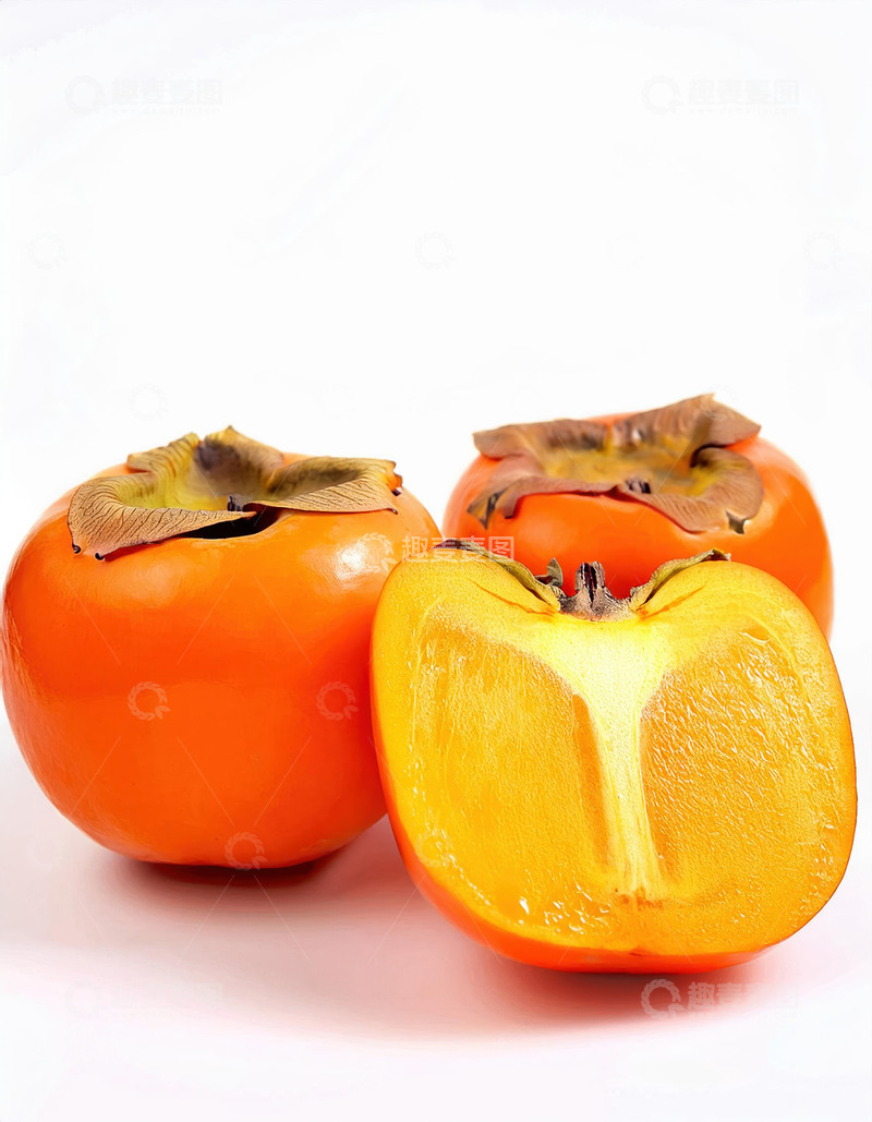 高清大图下载【趣麦麦图】美味柿子的诱人姿态