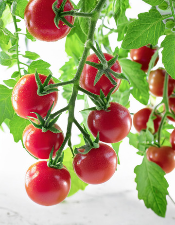 番茄的多汁果肉诱惑