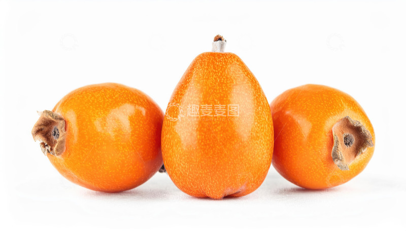 高清大图下载【趣麦麦图】枇杷的果皮纹理质感