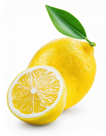 水果销售的柠檬展示