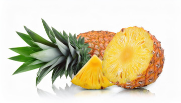 菠萝诱人色泽：黄绿辉映的色彩魅力1