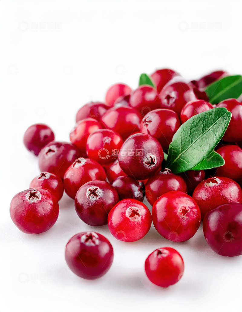 高清大图下载【趣麦麦图】散落蔓越莓：灵动分布的美妙形态