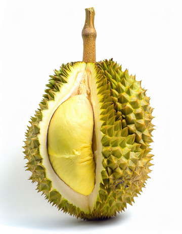 榴莲饱满果肉：鲜嫩多汁的美味体验