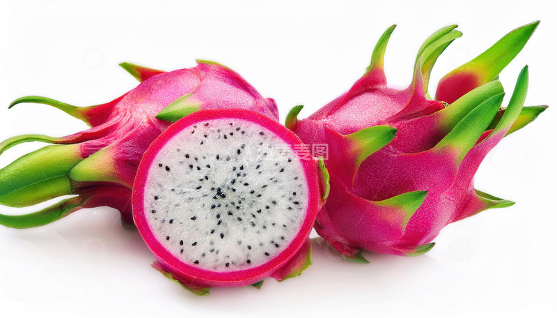 高清大图下载【趣麦麦图】-火龙果系列：美味之旅的视觉呈现