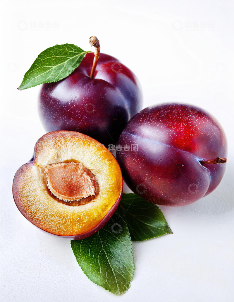 高清大图下载【趣麦麦图】李子写真：静态之美中的水果风情