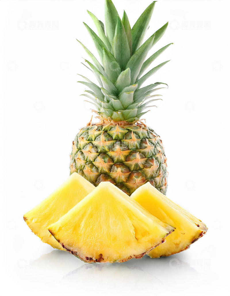 高清大图下载【趣麦麦图】菠萝静物：美味诱惑的高清画质