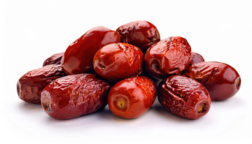 红枣诱人色泽：深红翠绿的色彩魅力1