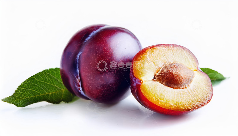 高清大图下载【趣麦麦图】李子营养宝库：多种营养的丰富宝藏