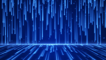 光线晚会颁奖舞台蓝色背景