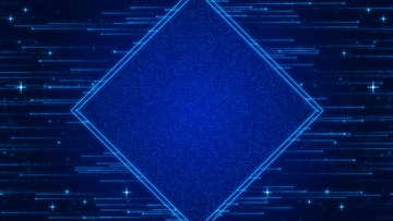 圣诞方框节日粒子蓝色背景