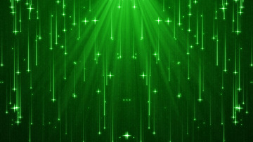 绿色流星雨光线晚会舞台背景