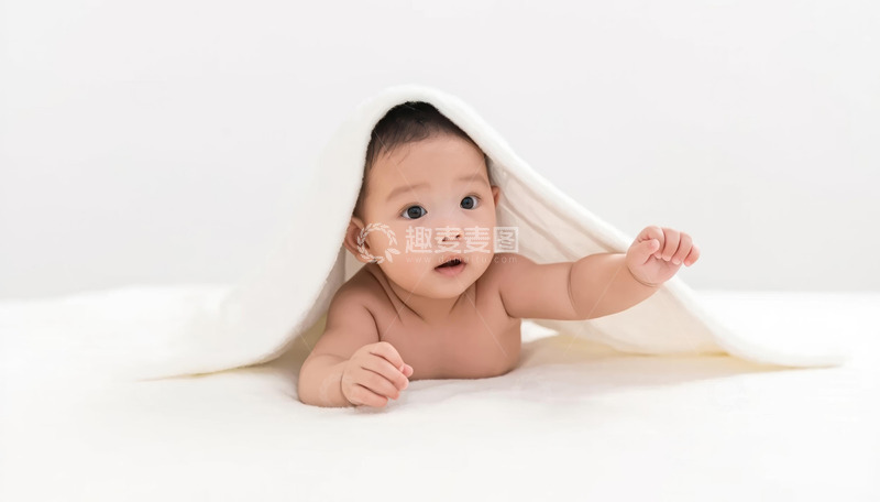 高清大图下载【趣麦麦图】婴儿纯真