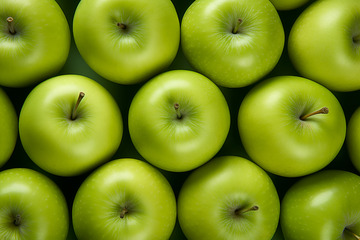 绿色的苹果背景