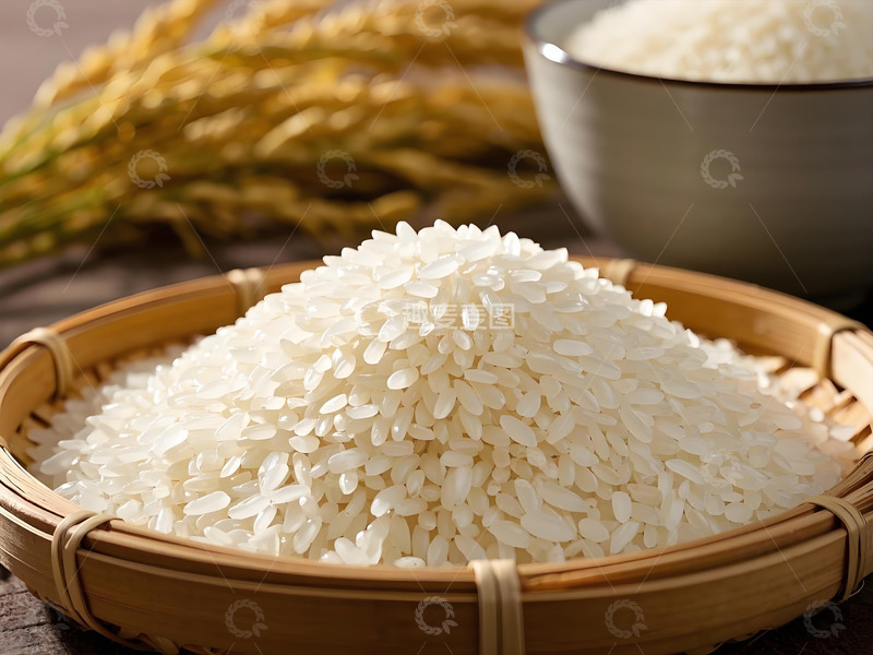 大米水稻粮食摄影图1
